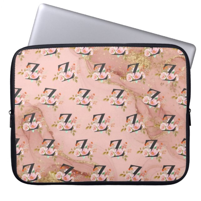 Buchstabe Z Laptopschutzhülle (Vorderseite)