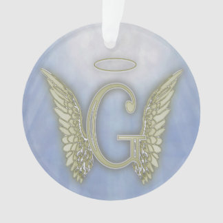 Buchstabeg-Engels-Monogramm Ornament