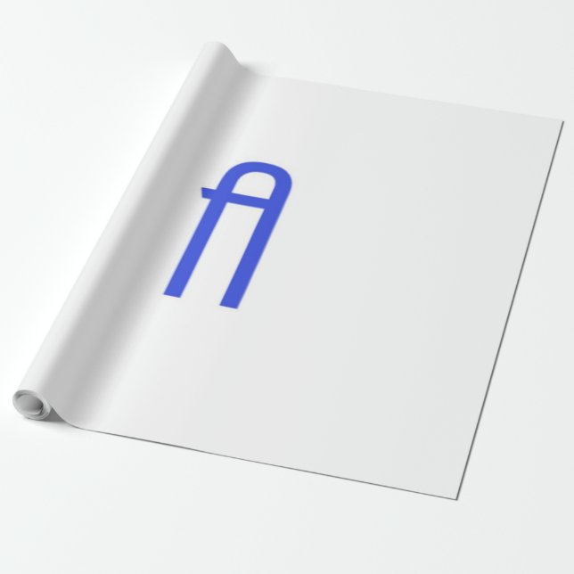 Buchstaben A Geschenkpapier (Ungerollt)