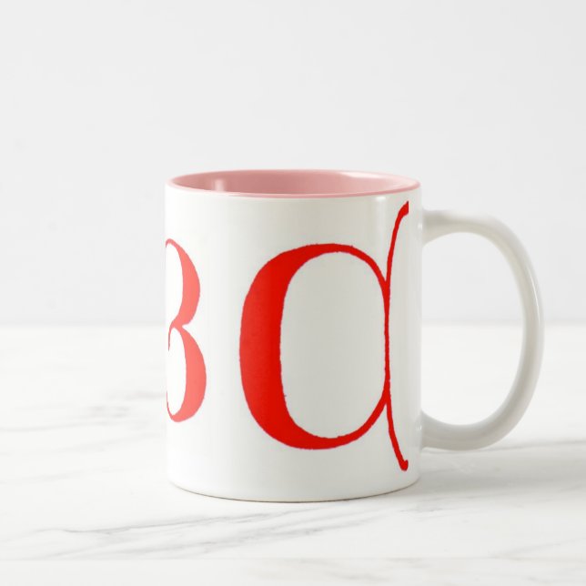 Buchstaben ABC Tasse (Rechts)