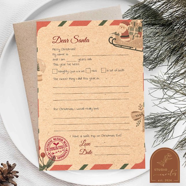 Buchstaben an den Weihnachtsmann (Von Creator hochgeladen)