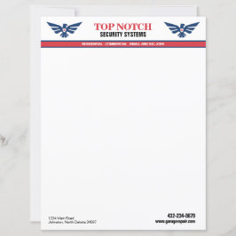 Buchstaben des Sicherheitssystems