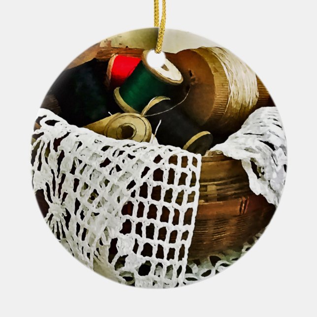 Buchstaben für Typesettierung Keramik Ornament (Vorne)