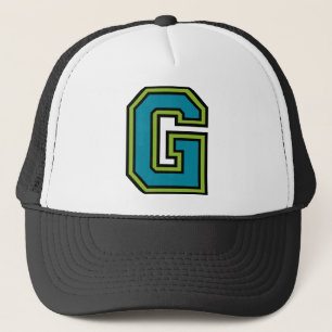 Buchstaben "G" Monogramm Truckerkappe