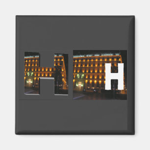 Buchstaben - H - Hotel Magnet