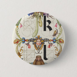 Buchstaben k und l von Mira Calligraphiae Monument Button
