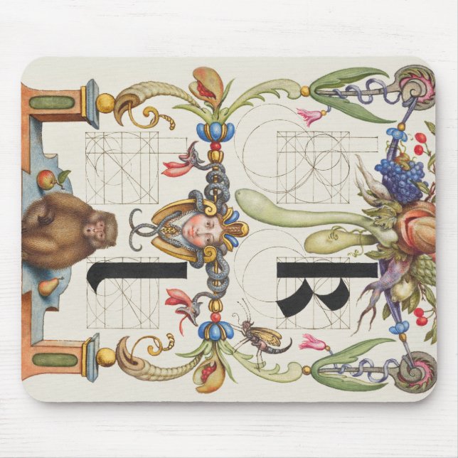 Buchstaben k und l von Mira Calligraphiae Monument Mousepad (Vorne)