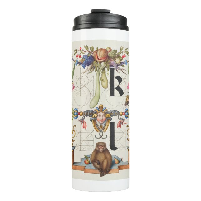 Buchstaben k und l von Mira Calligraphiae Monument Thermosbecher (Vorderseite)