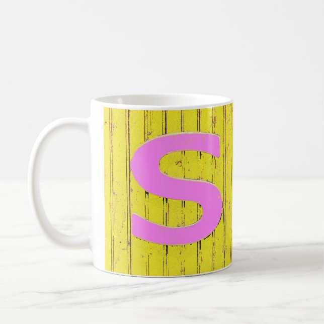 Buchstaben Kaffeetasse (Links)