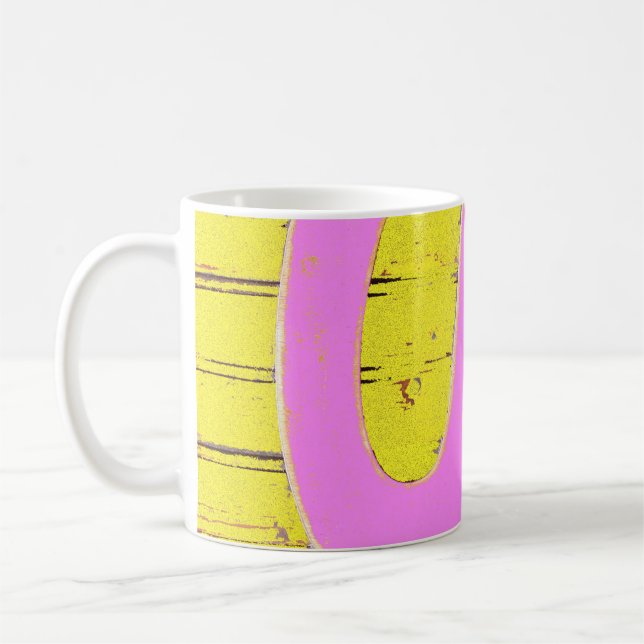 Buchstaben Kaffeetasse (Links)