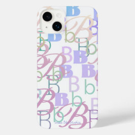 Buchstaben-Konfetti "B" iPhone 14 Plus Hülle