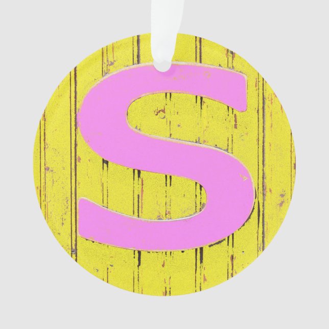 Buchstaben Ornament (Vorderseite)