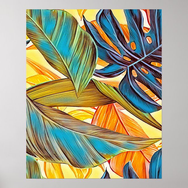 Buchstaben Poster (Vorne)