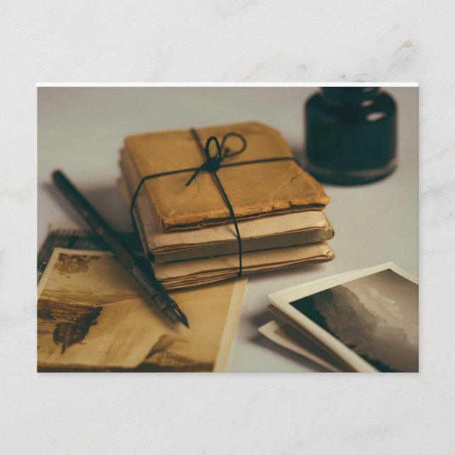 Buchstaben Postkarte (Vorderseite)