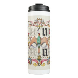 Buchstaben U und V Mira Calligraphiae Kalligraphie Thermosbecher