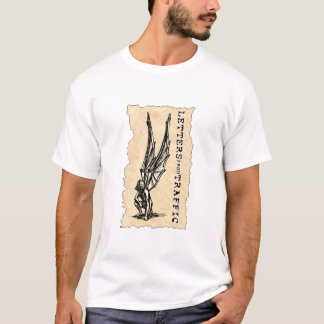 Buchstaben vom Verkehr - Ikarus T-Shirt