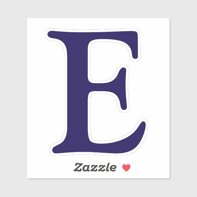 Buchstabenaufkleber Aufkleber (Blatt)