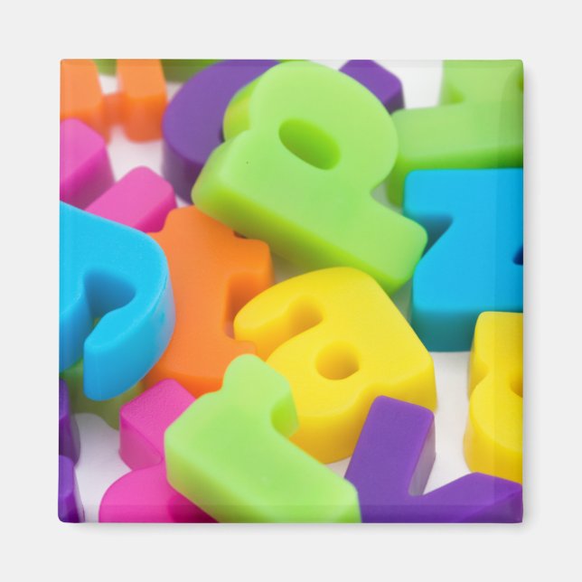 Buchstabenhintergrund Magnet (Vorne)