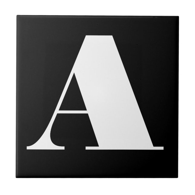 Buchstabenkanten Fliese (Vorderseite)