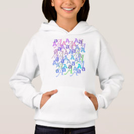 Buchstabenkonfetti "A" Hoodie