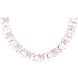 Buchstabenkonfetti "C" Wimpelkette