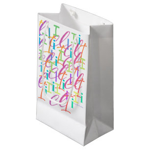 Buchstabenkonfetti "I" Kleine Geschenktüte