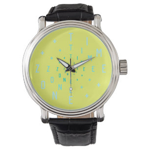 Buchstabennummern Armbanduhr