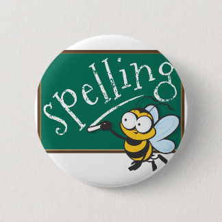 Buchstabierwettbewerb-Meister Button