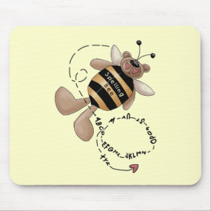 Buchstabierwettbewerb-T-Shirts und Geschenke Mousepad