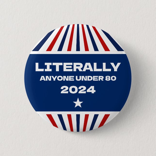 Buchstäblich jeder unter 80 Sonnenstunden 2024 Button (Vorderseite)