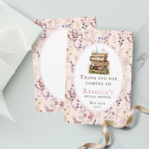 Buchstapel Brautparty Aquarellfarben Wildblume