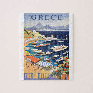 Bucht 1955 Griechenlands Athen des Castella Puzzle