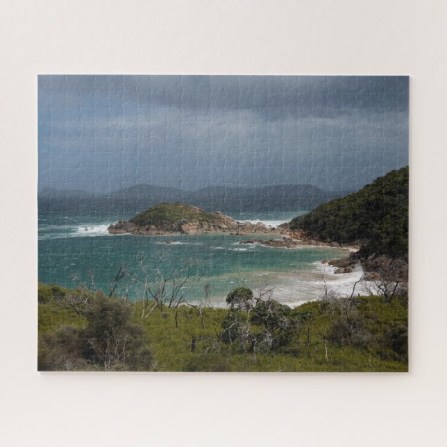 Bucht, 520 Stück, stürmisch und spektakulär Puzzle (Horizontal)