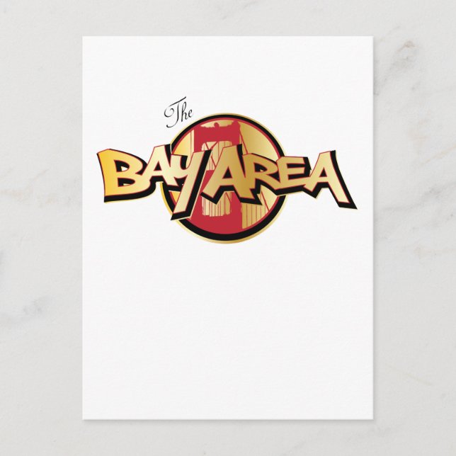 Bucht-Bereich Postkarte (Vorderseite)