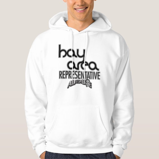 Bucht-Bereichs-Vertreter Hoodie (Vorderseite)