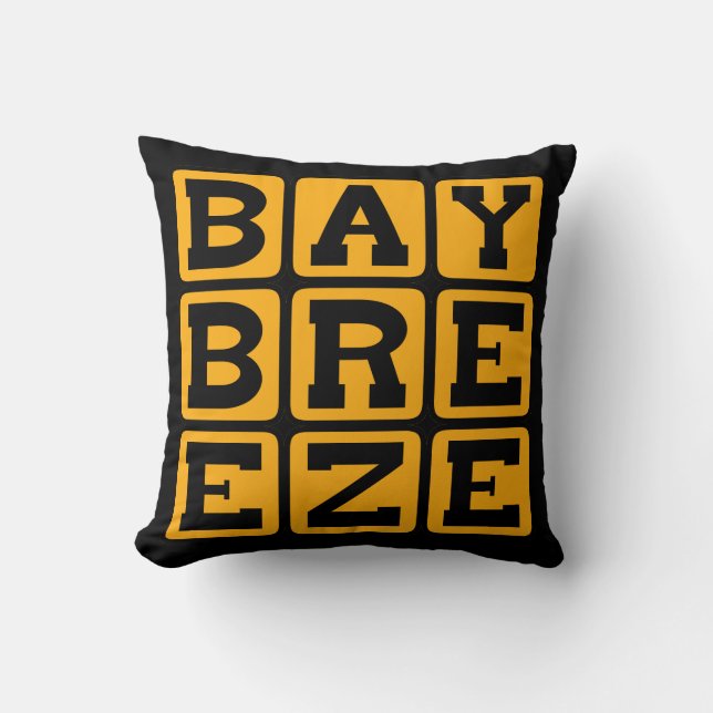 Bucht Breeze, gemischter Cocktail Kissen (Vorderseite)