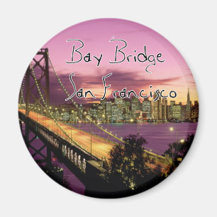 Bucht-Brücke, San Francisco, Kalifornien Magnet