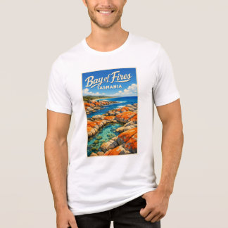 Bucht der Feuer Tasmanien Tri-Blend Shirt