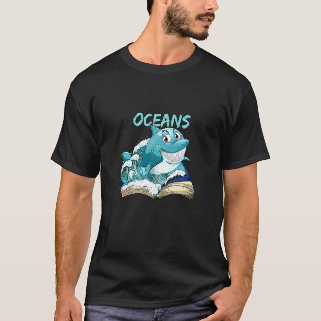 Bucht die Ozeanhaie der Reader T-Shirt (Vorderseite)