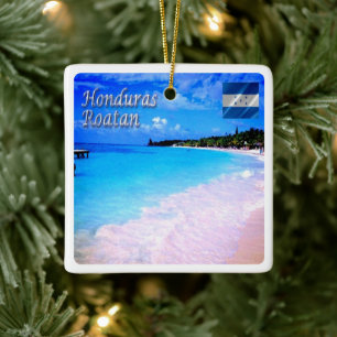 Bucht-Inseln von Roatan, Honduras, Keramikornament