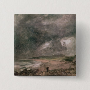 Bucht John Constables Weymouth mit dem Nähern Button