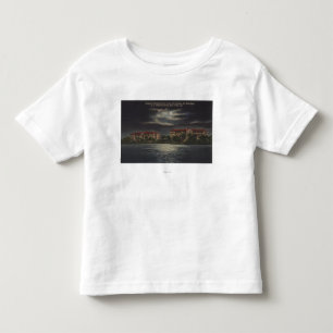 Bucht-Kiefern, Florida - Moonlit Ansicht des Kleinkind T-shirt