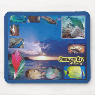 Bucht-Meeresflora und -fauna Hawaiis Hanauma Mousepad