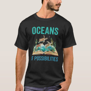 Bucht Meeresschildkröten Sommerlesen Ozeane von Po T-Shirt