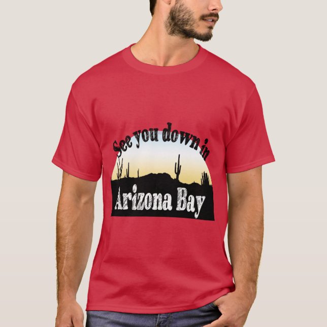 Bucht von Arizona T-Shirt (Vorderseite)