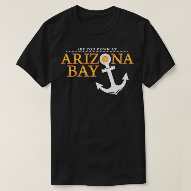Bucht von Arizona T-Shirt (Design vorne)