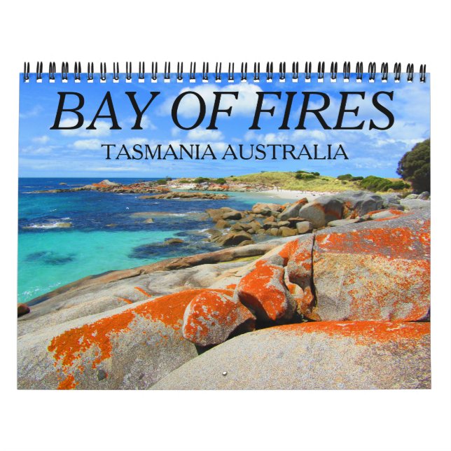 Bucht von Bränden Tasmania 2025 Kalender (Titelbild)
