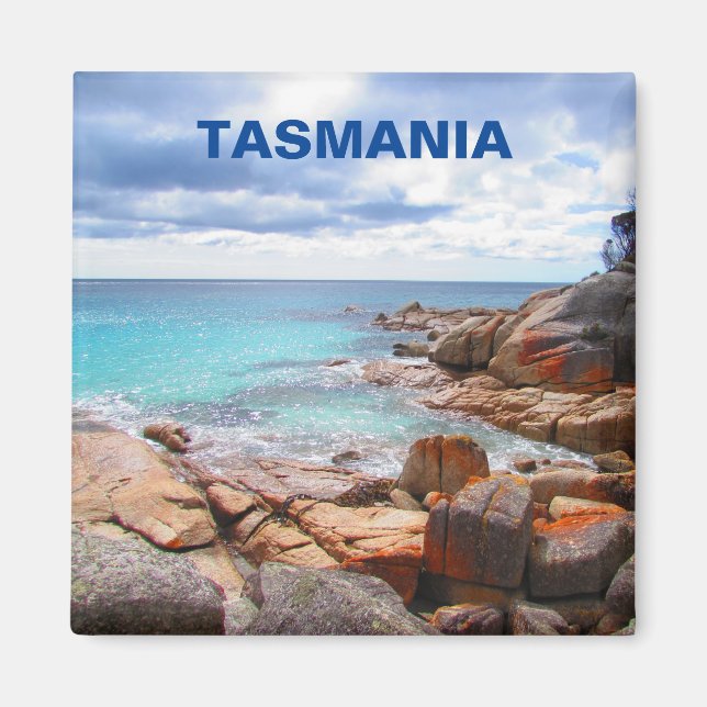 Bucht von Bränden, Tasmanien, Australien, Magnet (Vorne)