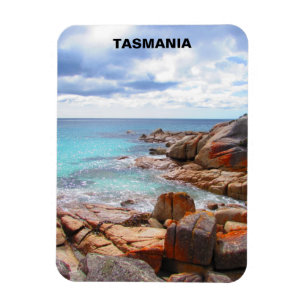 Bucht von Bränden, Tasmanien, Australien, Magnet