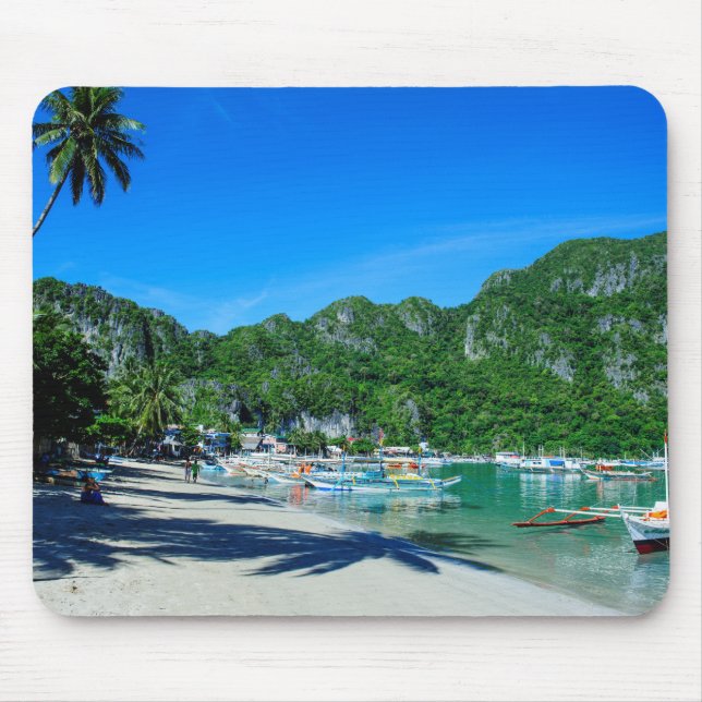 Bucht von El Nido Beach Mousepad (Vorne)